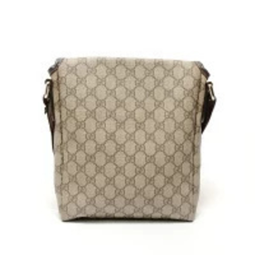 Gucci GG Supreme Shoulder Bag Beige Cream